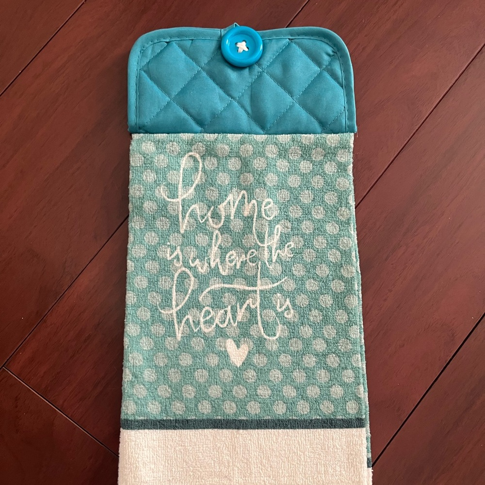NEW hanging dish towel